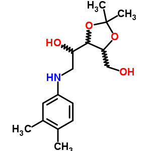 1-deoxy-1-[(3,4-dimethylphenyl)amino]-3,4-o-(1-methylethylidene)pentitol