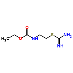 ethyl N-(2-carbamimidoylsulfanylethyl)carbamate
