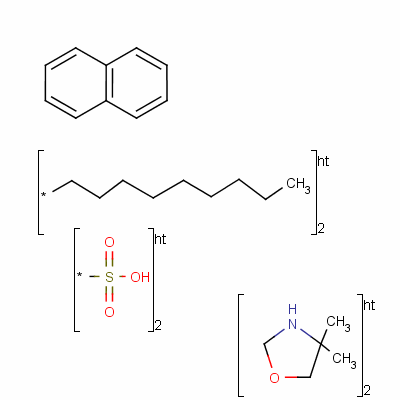 diisononylnaphthalenedisulphonic acid, compound with 4,4-dimethyloxazolidine (1:2)