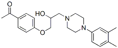 1-(4-Acetylphenoxy)-3-[4-(3,4-dimethylphenyl)-1-piperazinyl]-2-propanol