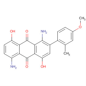 9,10-Anthracenedione,1,5-diamino-4,8-dihydroxy-2-(4-methoxy-2-methylphenyl)-