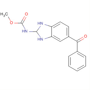 Carbamic acid, (5-benzoyl-2,3-dihydro-1H-benzimidazol-2-yl)-, methylester