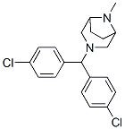 3-[Bis(p-chlorophenyl)methyl]-8-methyl-3,8-diazabicyclo[3.2.1]octane