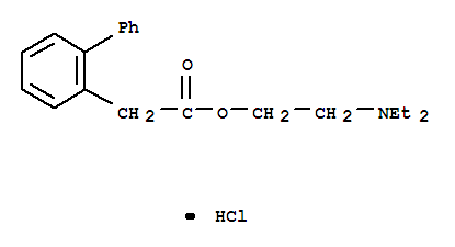 [1,1'-biphenyl]-2-acetic acid, 2-(diethylamino)ethyl ester, hydrochloride (1:1)