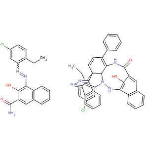 2-Naphthalenecarboxamide,N,N'-(2,3-quinoxalinediyldi-4,1-phenylene)bis[4-[(5-chloro-2-ethylphenyl)azo]-3-hydroxy-