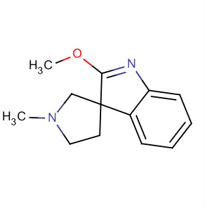 Spiro[3H-indole-3,3'-pyrrolidine], 2-methoxy-1'-methyl-