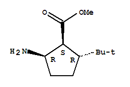 Cyclopentanecarboxylic acid, 2-amino-5-(1,1-dimethylethyl)-, methyl ester,