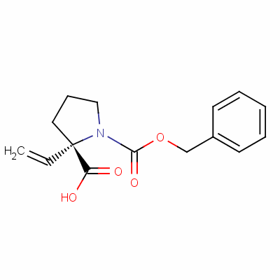 1,2-Pyrrolidinedicarboxylic acid, 2-ethenyl 1-(phenylmethyl) ester, (S)-