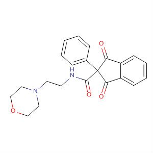 1H-Indene-2-carboxamide,2,3-dihydro-N-[2-(4-morpholinyl)ethyl]-1,3-dioxo-2-phenyl-