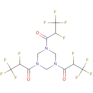 1,3,5-Triazine, hexahydro-1,3,5-tris(2,3,3,3-tetrafluoro-1-oxopropyl)-