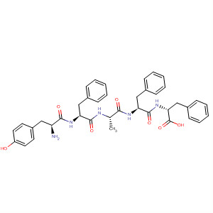 D-Phenylalanine, D-tyrosyl-D-phenylalanyl-D-alanyl-D-phenylalanyl-
