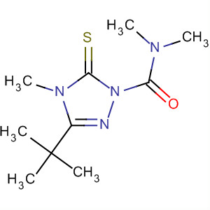 1H-1,2,4-Triazole-1-carboxamide,3-(1,1-dimethylethyl)-4,5-dihydro-N,N,4-trimethyl-5-thioxo-