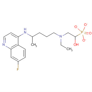 Ethanol, 2-[ethyl[4-[(7-fluoro-4-quinolinyl)amino]pentyl]amino]-,phosphate (salt)