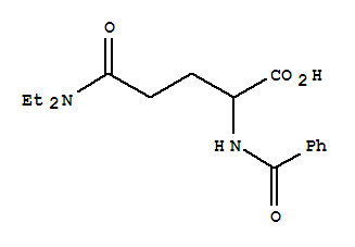 Glutamine,N2-benzoyl-N,N-diethyl-, DL- (8CI)