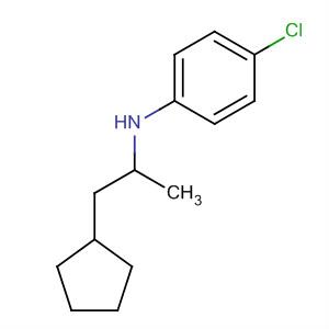 Benzenamine, 4-chloro-N-(2-cyclopentyl-1-methylethyl)-
