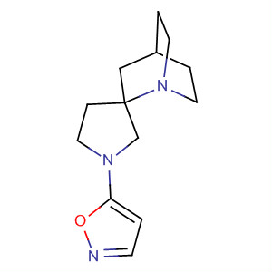 Spiro[1-azabicyclo[2.2.2]octane-2,3'-pyrrolidine], 1'-(5-isoxazolyl)-
