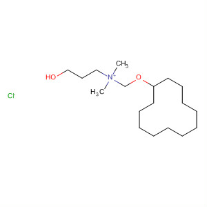 1-Propanaminium,N-[(cyclododecyloxy)methyl]-3-hydroxy-N,N-dimethyl-, chloride