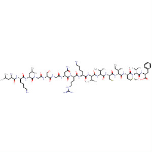 L-Phenylalanine,L-leucyl-L-lysyl-L-leucylglycyl-L-serylglycyl-L-asparaginyl-L-arginyl-L-lysyl-L-valyl-L-valyl-L-cysteinyl-L-isoleucyl-L-methionyl-L-valyl-