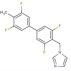 1H-Imidazole,1-[(3,3',5,5'-tetrafluoro-4'-methyl[1,1'-biphenyl]-4-yl)methyl]-