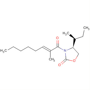 2-Oxazolidinone,3-[(2E)-2-methyl-1-oxo-2-octenyl]-4-[(1S)-1-methylpropyl]-, (4S)-
