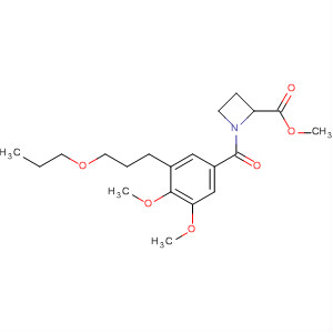 2-Azetidinecarboxylic acid,1-[3,4-dimethoxy-5-(3-propoxypropyl)benzoyl]-, methyl ester, (2R)-