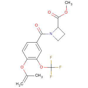 2-Azetidinecarboxylic acid,1-[4-(2-propenyloxy)-3-(trifluoromethoxy)benzoyl]-, methyl ester, (2R)-