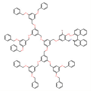 [1,1'-Binaphthalen]-2-ol,2'-[[[5-[[3,5-bis[[3,5-bis[[3,5-bis(phenylmethoxy)phenyl]methoxy]phenyl]methoxy]phenyl]methoxy]-3-bromo-2-hydroxyphenyl]methylene]amino]-,(1S)-