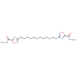 1,2,4-Oxadiazole-5-carboxamide,3,3'-(1,12-dodecanediyl)bis[N-methyl-