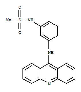 N-[3-(acridin-9-ylamino)phenyl]methanesulfonamide
