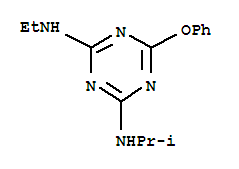 N-ethyl-6-phenoxy-N'-(propan-2-yl)-1,3,5-triazine-2,4-diamine