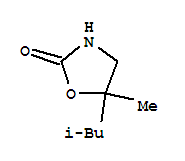 2-OXAZOLIDINONE,5-ISOBUTYL-5-METHYL-