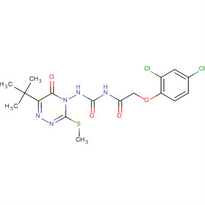 Acetamide,2-(2,4-dichlorophenoxy)-N-[[[6-(1,1-dimethylethyl)-3-(methylthio)-5-oxo-1,2,4-triazin-4(5H)-yl]amino]carbonyl]-