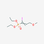 Phosphonic acid, [(1E)-1-iodo-3-methoxy-1-propenyl]-, diethyl ester