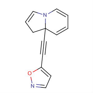 Indolizine, octahydro-8a-(5-isoxazolylethynyl)-