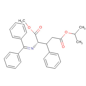 Glutamic acid, N-(diphenylmethylene)-3-phenyl-, 1-methyl5-(1-methylethyl) ester