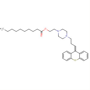 Decanoic acid,2-[4-[3-(9H-thioxanthen-9-ylidene)propyl]-1-piperazinyl]ethyl ester