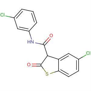 Benzo[b]thiophene-3-carboxamide,5-chloro-N-(3-chlorophenyl)-2,3-dihydro-2-oxo-
