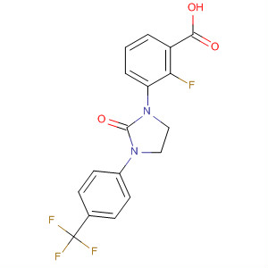 Benzoic acid,2-fluoro-3-[2-oxo-3-[4-(trifluoromethyl)phenyl]-1-imidazolidinyl]-