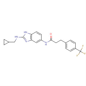 Benzenepropanamide,N-[2-(cyclopropylmethylamino)-1H-benzimidazol-5-yl]-4-(trifluoromethyl)-
