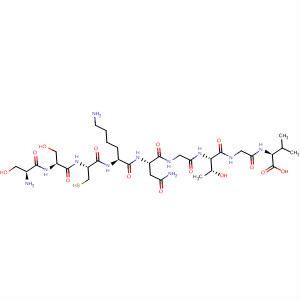 L-Valine,L-seryl-L-seryl-L-cysteinyl-L-lysyl-L-asparaginylglycyl-L-threonylglycyl-
