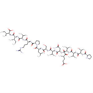 L-Isoleucine,L-prolyl-L-threonyl-L-valyl-L-a-glutamyl-L-valyl-L-asparaginyl-L-valyl-L-seryl-L-leucyl-L-prolyl-L-arginyl-L-valyl-L-isoleucyl-