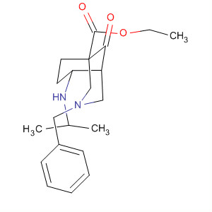 3-Azabicyclo[3.3.1]nonane-1-carboxylic acid,6-[(1-methylethyl)amino]-9-oxo-3-(phenylmethyl)-, ethyl ester