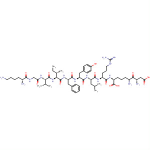 L-Lysine,L-lysylglycyl-L-valyl-L-isoleucyl-L-phenylalanyl-L-tyrosyl-L-leucyl-L-arginyl-L-a-aspartyl-