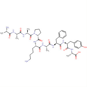 L-Alanine,L-alanyl-L-alanyl-L-alanyl-L-prolyl-L-lysyl-L-alanyl-L-phenylalanyl-L-tyrosyl-