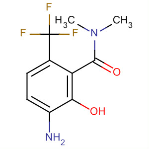 Benzamide, 3-amino-2-hydroxy-N,N-dimethyl-6-(trifluoromethyl)-