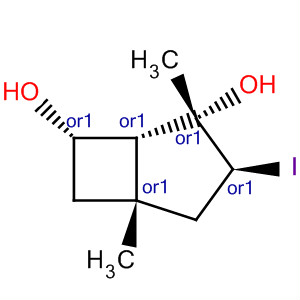 Bicyclo[3.2.0]heptane-2,7-diol, 3-iodo-2,5-dimethyl-,(1R,2S,3S,5S,7S)-rel-