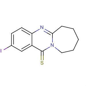 Azepino[2,1-b]quinazoline-12(6H)-thione, 7,8,9,10-tetrahydro-2-iodo-