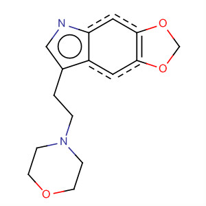 5H-1,3-Dioxolo[4,5-f]indole, 7-[2-(4-morpholinyl)ethyl]-