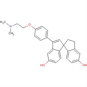 1,1'-Spirobi[1H-indene]-5,5'-diol,3'-[4-[2-(dimethylamino)ethoxy]phenyl]-2,3-dihydro-
