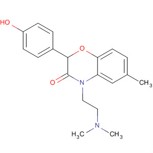 2H-1,4-Benzoxazin-3(4H)-one,4-[2-(dimethylamino)ethyl]-2-(4-hydroxyphenyl)-6-methyl-